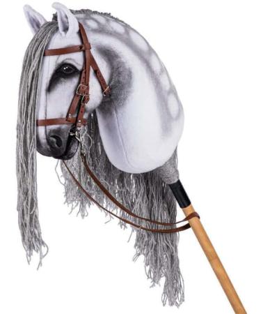 HUMMA Bridle for Hobby Horses | Sustainable Brown Leather | Eco-Friendly LL Brown - Buy Online on GoSupps.com