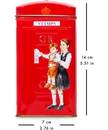 Ahmad English Breakfast Tea in London Telephon Box Tin -25 ct. - Buy Online on GoSupps.com