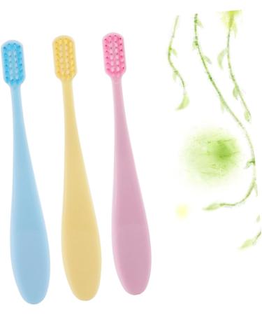 Mobestech Kids Travel Toothbrush Set - Soft Fur Manual Tongue Scraper for Whitening & Mouth Cleaning - Buy Online on GoSupps.com