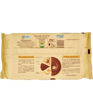  Italian Gourmet E.R. Mulino Bianco Cecille Chickpea Flour Cocoa and Orange Peel Biscuits 220 g + Gourmet Italian Polpa 400 g Set of 6 - Buy Online on GoSupps.com