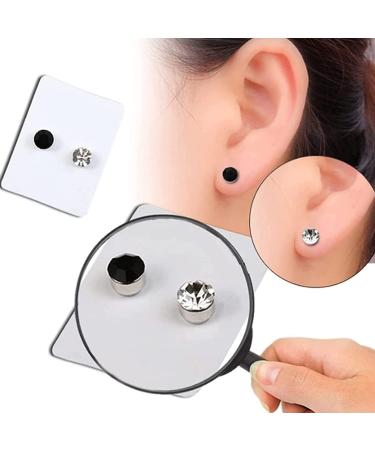 YYWE Non Piercing Acupressure Earrings Magnetic Lymph Detox Earrings Magnetic Slimming Earrings Stainless Steel Magnetic Earrings for Unisex - Buy Online on GoSupps.com
