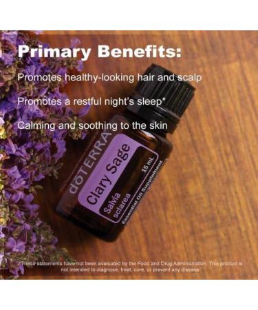 doTERRA Clary Sage Essential Oil 15 mL | Buy Online | Natural Aromatherapy & Wellness Solutions - Buy Online on GoSupps.com