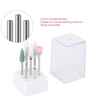 Professional Nail Drill Set | Electric Manicure & Pedicure Tools | 7-Piece Polishing Accessories for Perfect Nails - Buy Online on GoSupps.com