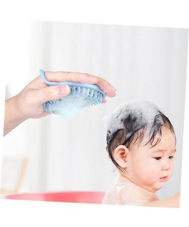 Healvian Silicone Shower Brush Set for Babies and Kids - Baby Bath Brush, Newborn Shampoo Brush, Face Scrubber, and Body Scrubbers - Buy Online on GoSupps.com