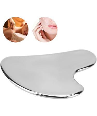 Premium Stainless Steel Gua Sha Tool for Face & Body - Anti-Aging Massage for Neck Back & Shoulders - Buy Online on GoSupps.com