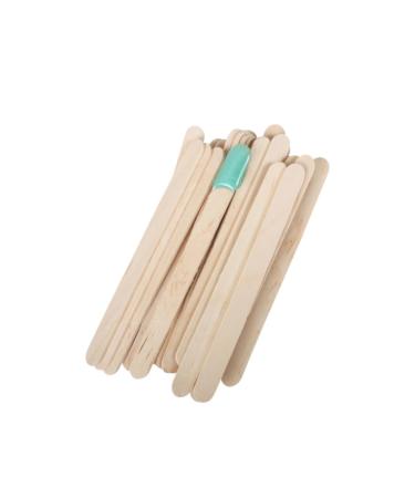 Angoily 150 pieces spatula wax spatula wooden spatula for waxing protocol tool depilatory wax stick