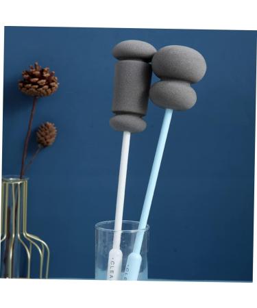 Solust Pacifier Cleaner & Bottle Brush Set - 6 STK Glass Cleaning Brush with Long Handle for Baby Bottles & Kettles - 3 Pack White - Buy Online on GoSupps.com
