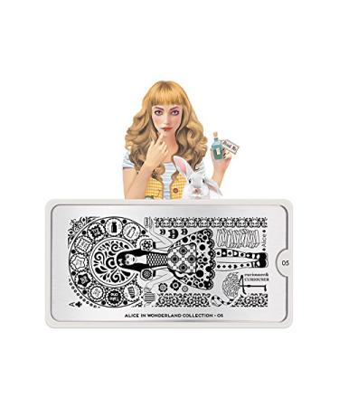 Moyou Stamping Schablon - Alice 05