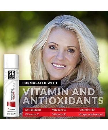 SALON GRAFIX Mega Hold Freezing Hair Spray - Ultimate Hold and Shine for Dramatic Styles and Added Volume - Buy Online on GoSupps.com