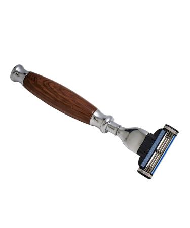 Buy Union Razors SS4RZ Razor with Brown Wood Handle - Premium Quality & International Shipping - Buy Online on GoSupps.com