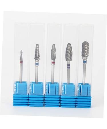 FRCOLOR Manicure Drill Bits Nail Drill Bits Nail Grinding Head Accessories Tungsten Steel - Buy Online on GoSupps.com