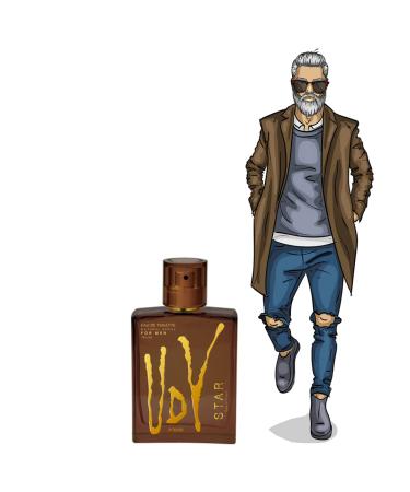 Udv Star for Men Eau De Toilette Spray 3.4 Ounce - Buy Online on GoSupps.com