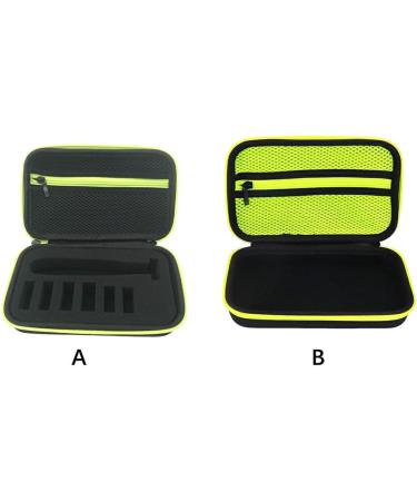Dijiusidy Hard Shell Razor Storage Bag - Shockproof Portable Organizer for Men | Lightweight Travel Case - Black - Buy Online on GoSupps.com