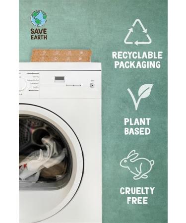 Save Earth UK Laundry Detergent Sheets - Coconut - Eco-Friendly Biodegradable Ingredients & No Harsh Chemicals 3 Pack (90 Loads) - Buy Online on GoSupps.com