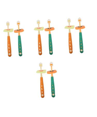 Tovinanna 8 STK toothbrush baby toothbrush for the household ultra -like toothbrushes toothbrush toothbrush mouth cleaning travel toothbrush handy infant products pebbles