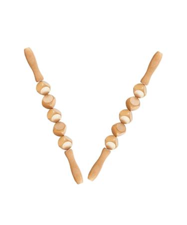 Cabilock 2st massage tab back massage roller tool household appliances small massage hammer for the back multifunctional massage devices muscle leg roller stick wood scratching stick fitness calf