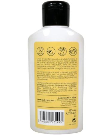 Famaco Mink Oil 125ml - Deep Nourishing Oil for Leather Boots, Shoes & Bags - Buy Online on GoSupps.com
