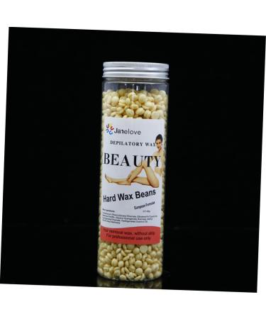 Minkissy Wax Beads for Painless Hair Removal - At-Home Depilatory Wax Pearls Medium Yellow Coarse Hard Wax Kit - Buy Online on GoSupps.com