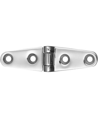 4x1 316 Stainless Steel Boat Strap Hinges - Heavy Duty Marine Hardware (Pack of 2) - Buy Online on GoSupps.com