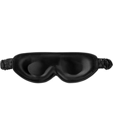 Alaska Bear Silk Eye Mask with Deep Contour Molded Cups for Beauty Sleep & Lashes Extensions Zero Pressure Sleeping Eye Cover with Gift Box Black  - Buy Online on GoSupps.com