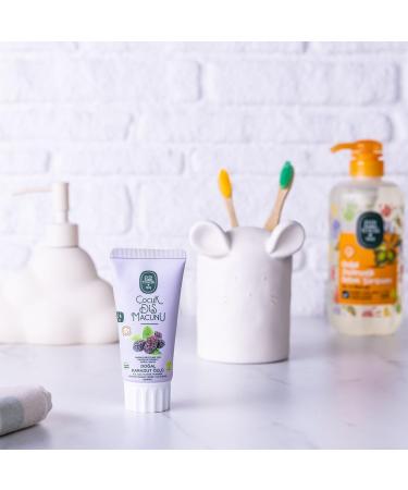 Buy EYUP SABRI TUNCER Natural Black Mulberry Extract Toothpaste for Kids (2-6 Years) - 60 ml | International Shipping - Buy Online on GoSupps.com