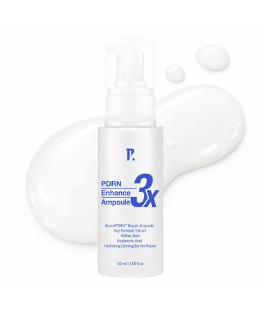 PAMS IBC 3X PDRN Enhance Ampoule 3rd Generation PDRN Skin Rejuvenation Botanical Extracts Korean Skin Care 1.69 fl.oz. 50ml