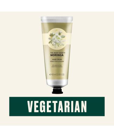 The Body Shop Moringa Hand Cream 100ml - Nourishing Moisture for Soft Hands | International Shipping - Buy Online on GoSupps.com