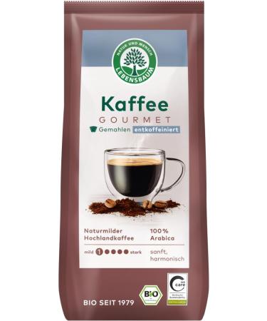 Lebensbaum Lebensbaum Gourmet Organic Decaf Ground Coffee (2 x 250 g)