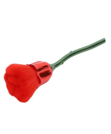 Nail Dust Brush - Elegant Rose Makeup Loose Powder Blush Brush for Nail Cleaning | Green Stick Red Bottom | International Shipping Available - Buy Online on GoSupps.com