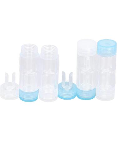 Cyrank 12pcs Transparent Contact Lens Case - Portable ABS for Travel & Daily Use | Ideal for Outdoors - Buy Online on GoSupps.com