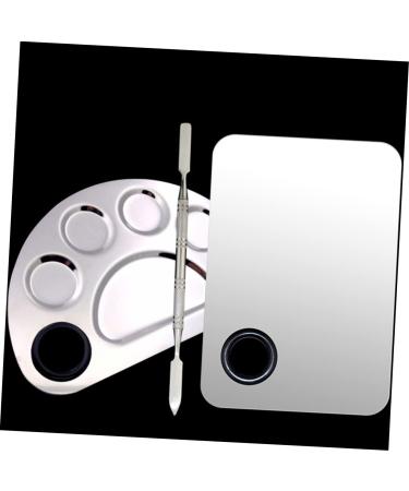 3 Sets Stainless Steel Makeup Palette Kit - Nail Art & Cosmetic Mixing Tool | Buy Now - Buy Online on GoSupps.com