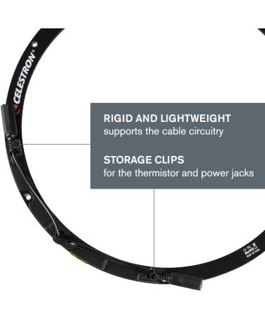 Celestron Dew Heater Ring - Aluminum Dew Prevention for 9.25 Schmidt-Cassegrain & EdgeHD Telescope - Buy Online on GoSupps.com