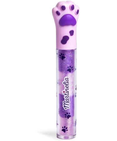 MARTINELIA - Cat Paw Gloss For Kids - Flavored Lip Gloss For Girls - Non-Toxic Kids Makeup - Random Pattern Coconut Peach Strawberry & Blueberry - 1 Unit - Buy Online on GoSupps.com