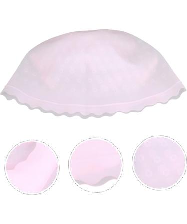 FRCOLOR 4pcs Silicone Highlighter Cap Dyeing Color Cap Hair Caps Silicone Hair Coloring Hat Reusable Highlight Caps Highlighting Hat Hair Dye Cap Balance Pink Hair Care Product - Buy Online on GoSupps.com