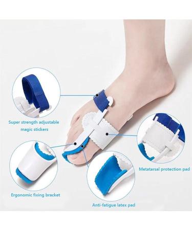 Keenso 2pcs Bunion Corrector & Toe Separators for Women - Universal Female Toe Splints for Overlapping Big Toe - Buy Online on GoSupps.com