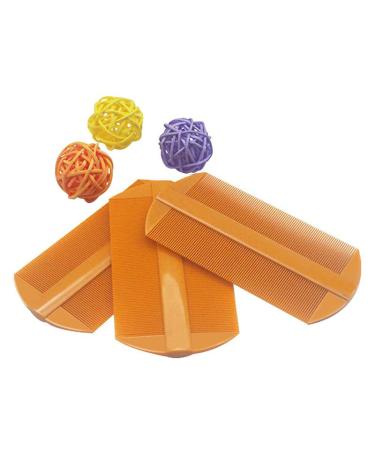 Kamm dog's tick removal of dull comb summer flea protection tools pet kamm cat dog to remove complications and knots (3 PCs)