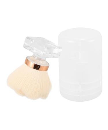Mikinona 1 Set Nail Brush Nail Dust Brush Makeup Brush Blush Brush Multi-use Fingernails Cleaning Brush Manicure Brush for Nails Cleaning Nail Dust Clean Nail Scrubber Brush Powder Brush