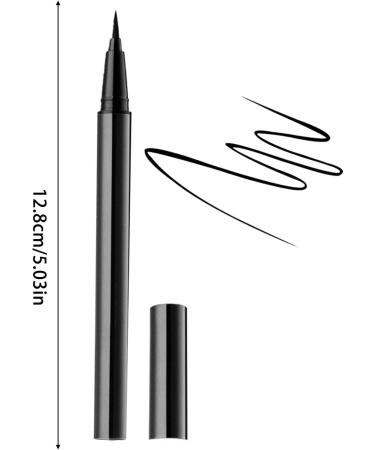Waterproof Eyeliner Liquid Waterproof Eyeliner Liquid - Long-Lasting Eyeliner Pencil Liquid Eye Liner for Women Girls and Makeup Artists Uaxiu Black (Cotton Head) - Buy Online on GoSupps.com