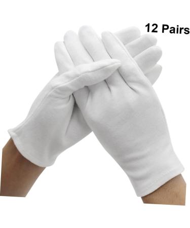 minkissy 24 Pairs Hand Care Laboratory Coin Cotton Industrial Hand Work Moisturizing White Plate - Buy Online on GoSupps.com