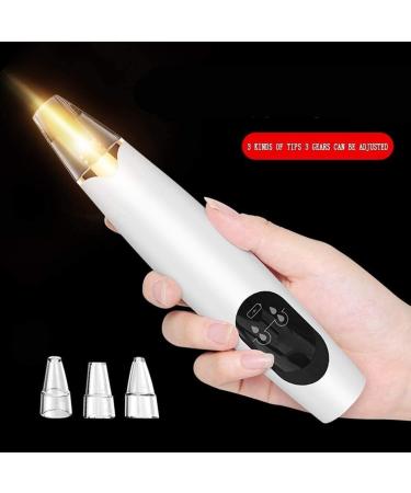 JYYBN Blackhead Remover Pore Vacuum Electric Facial Pore Cleaner Acne Removal USB Rechargeable Blackhead Extractor Tool with 3 Probes and Blackhead Remover Kit Suction - Buy Online on GoSupps.com