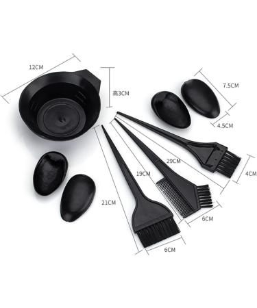 Hair Dye Brush and Mixing Bowl Set Tint Comb for Hair Hair Dye Bowl and Brush Kit DIY Beauty Saloon Kit Coloring Comb and Hair Dyeing Applicator & Styling Accessories - Buy Online on GoSupps.com