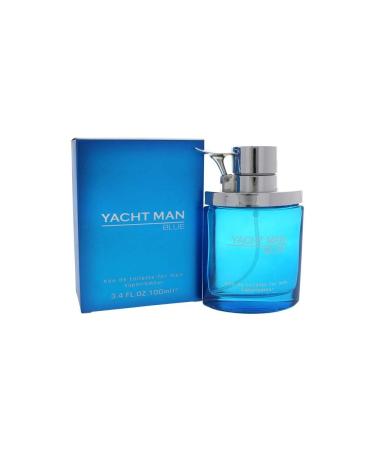 Yacht Man Blue By Myrurgia Edt Spray 3.4 Oz (men)