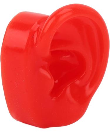 Simulated Human Ear Model Pair for Acupuncture Display - Soft & Water Resistant (Red) - Buy Online on GoSupps.com