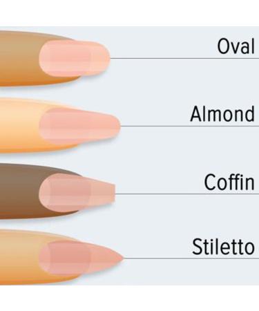 Jovono French Artificial Nails - Nude Pink Press-On Nails for Women & Girls (24 Pieces Size M) - Ballerina Acrylic Design - Buy Online on GoSupps.com