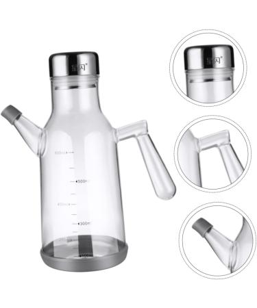 Zerodeko 1pc Glass Oiler Vinegar Dispenser Glass Vinegar Bottles Cruet Glass Olive Oil Pourer Oil Pourer Bottle Oil Holder Empty Olive Oil Bottles Grease Pot Sauce Leakproof Salt Shaker 8.5X21CM As Shown - Buy Online on GoSupps.com