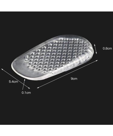 Milisten Silicone Gel Heel Cups- Shock Absorbing Support Pad for Women's High Heels - Buy Online on GoSupps.com