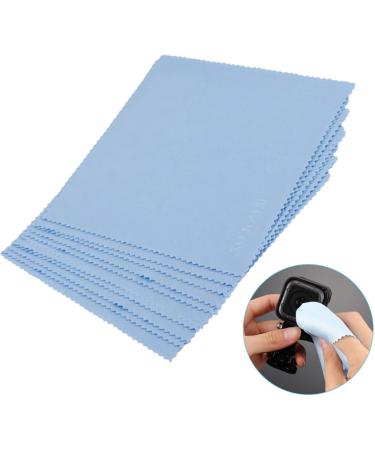 FOMIYES 150 Pcs Cleaning Cloths - Ideal for Eyeglasses & Lens Cleaning | Soft & Durable | Blue - 3 Medium Packs - Buy Online on GoSupps.com