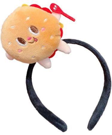 hgnxa Cute Stuffed Chicken Leg Shape Hair Hoop Women Spa Wash Face Makeup Headband for Photoshoots Halloween Hair Accessories French Fries Headban - Buy Online on GoSupps.com