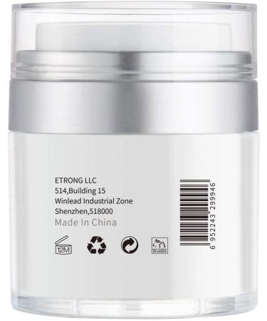 ETRONG Retinol Moisturizer Cream 2.5% for Face & Eye | Anti-Aging Wrinkle Night/Day Cream with Hyaluronic Acid, Vitamin E & Jojoba Oil | 50ml - Buy Online on GoSupps.com