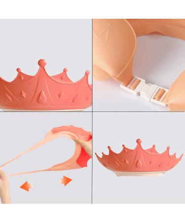 Adjustable Silicone Shower Hood for Kids - Hair Washing Protection & Eye Care | Shampoo Brush Included - Buy Online on GoSupps.com